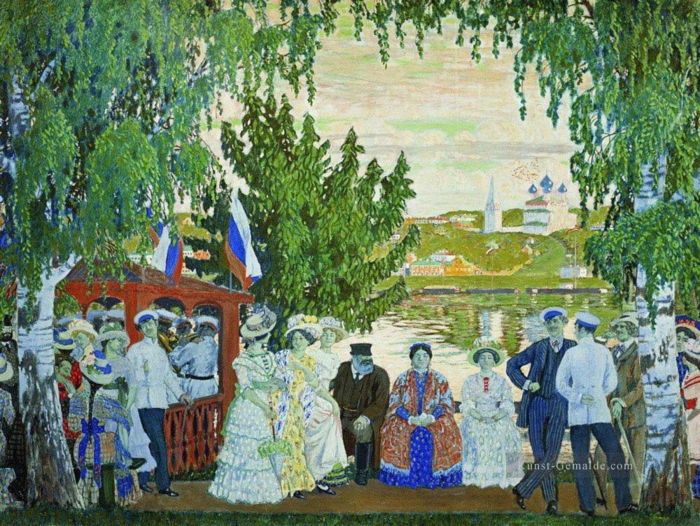 festliche Versammlung 1910 Boris Michailowitsch Kustodiew Ölgemälde